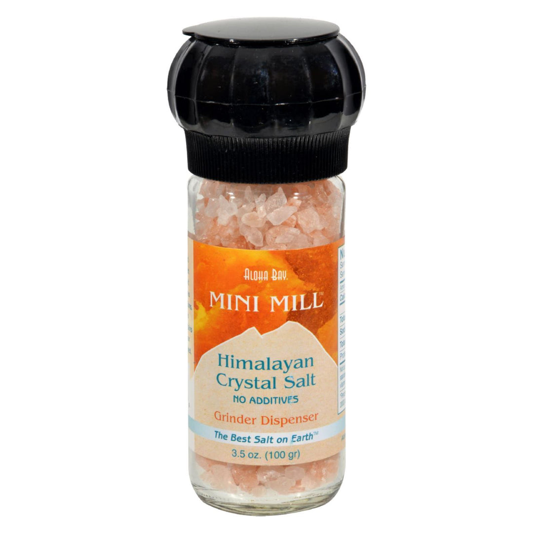 Himalayan Mini Mill Crystal Salt With Grinder - 3.5 Oz - Maras Green